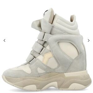 Isabel Marant Balskee panelled sneakers